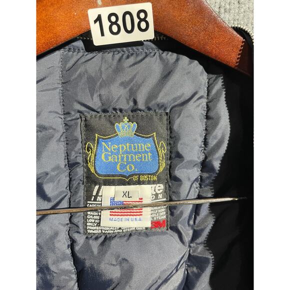 Vintage Neptune Garment Jacket Mens XL Thinsulate Quilted Liner Made USA 90s - Picture 6 of 7
